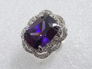 色石　指輪(19号)